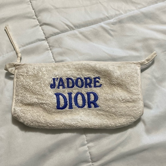Dior Handbags - Dior Terry Cloth J’ADORE DIOR Pouch